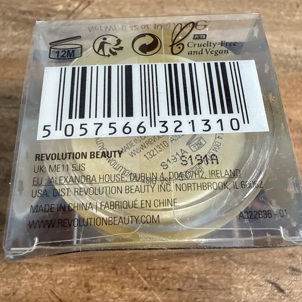 Revolution Overnight Lip Mask Pineapple Crush .42 oz Hydrating Balm NIB